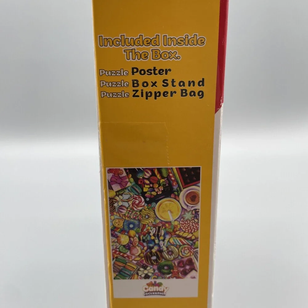 Brain Tree 1000-Piece Candy Collection Jigsaw Puzzle Poster Included COMPLETE